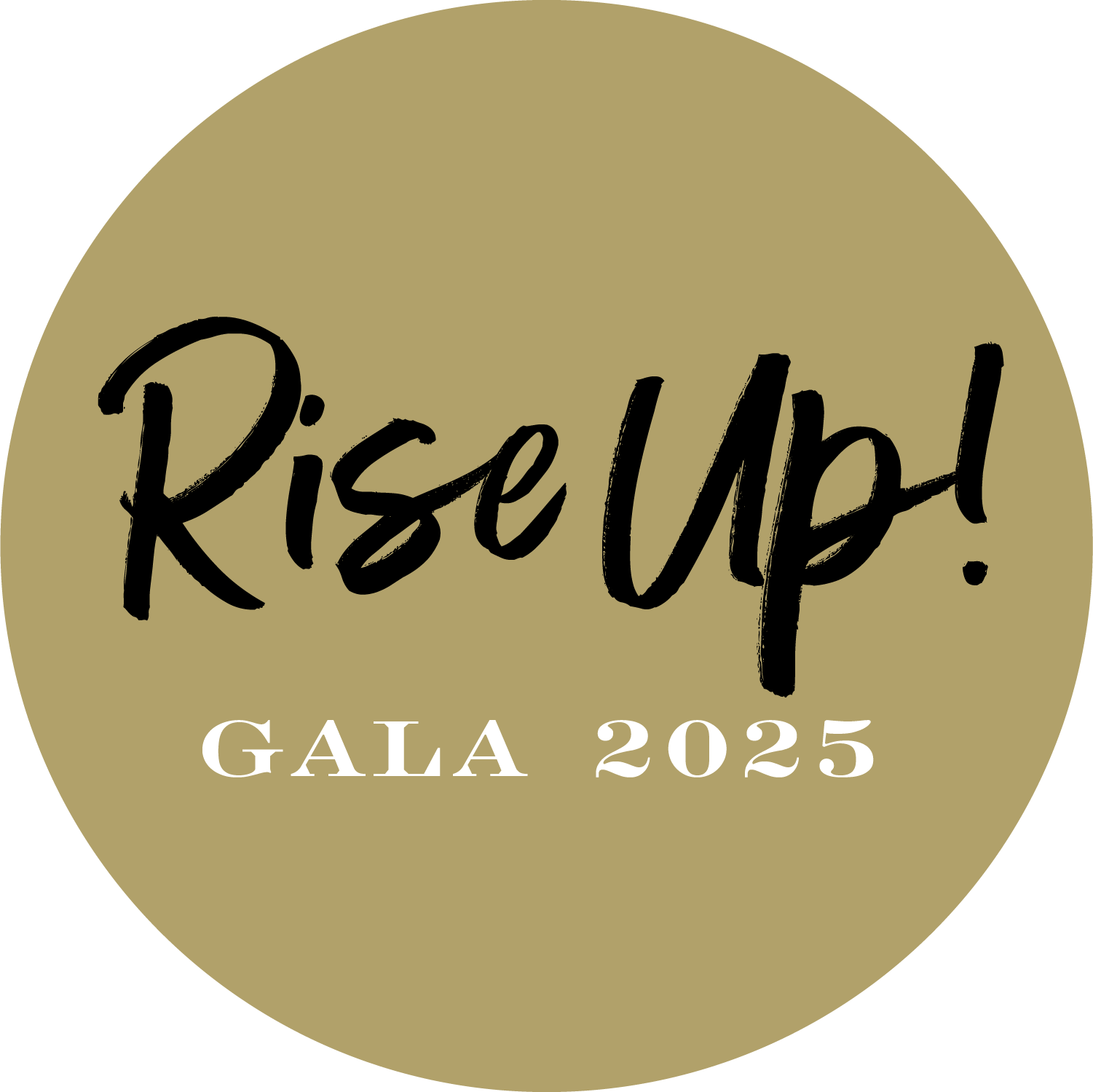 Sister League Rise Up! Gala 2025 logo